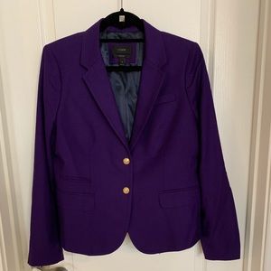 J.Crew Purple Blazer